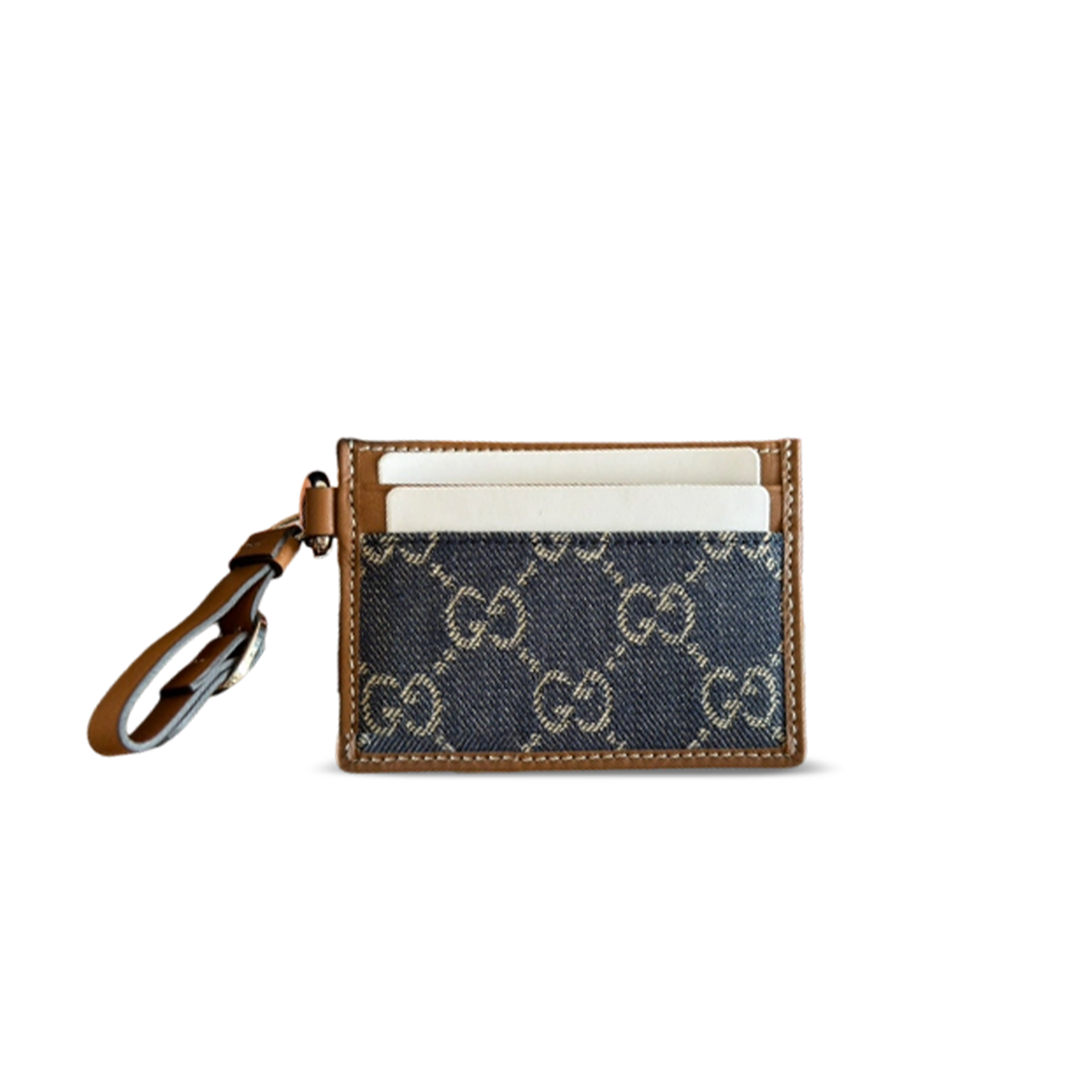 GG EMBLEM SERIES ACCESSORY BAG WITH CARD HOLDER 819121 (10*7cm)